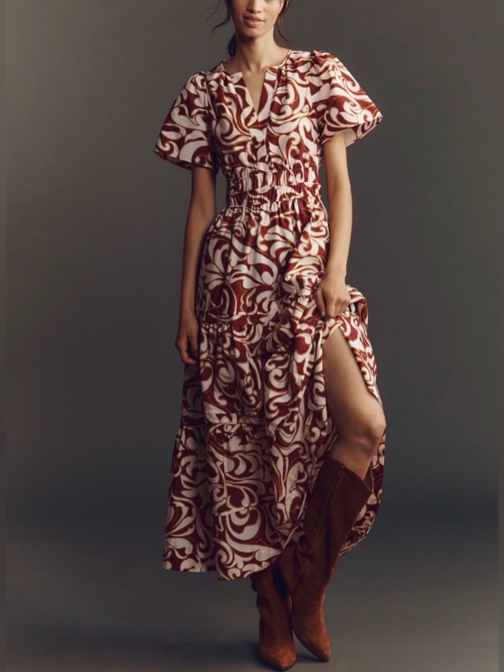 Anthropologie Somerset Maxi Dress S NWT